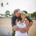 Scott & Caryn Magic Island Beach Ceremony