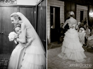 Simple wedding hairstyles, a classic bun or chignon.