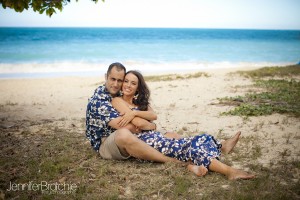 Waimanalo beach is a perfect location for small beach wedding ceremony's.