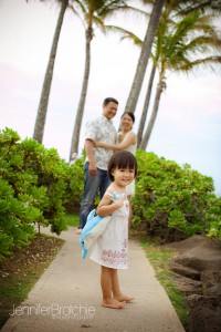 Hawaii family photographer at Kahala Hotel and Resort in Oahu, Hawaii.