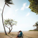 A Bench on the Beach.