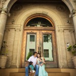 The Tabudlo Family in Downtown Honolulu