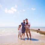 Family Beach Photo Session in Honolulu with the Natsume Family