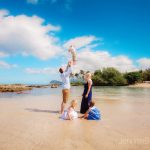 Family Pictures at the Beach, Oahu