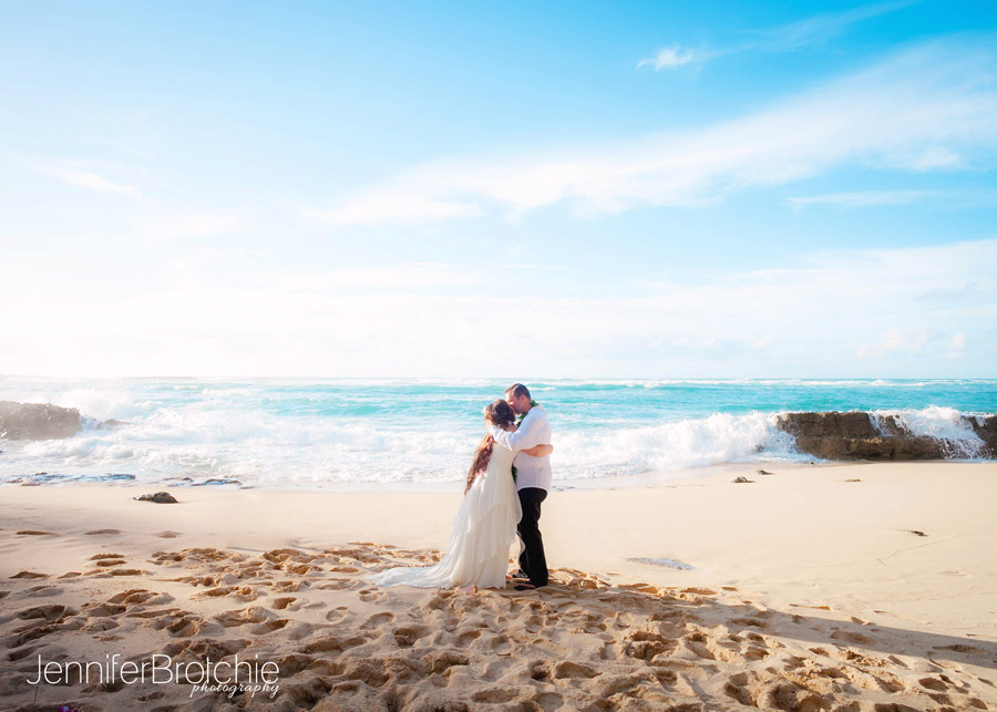 Oahu Wedding Photographer Eloping Beach Hawaii Bridal Elopements